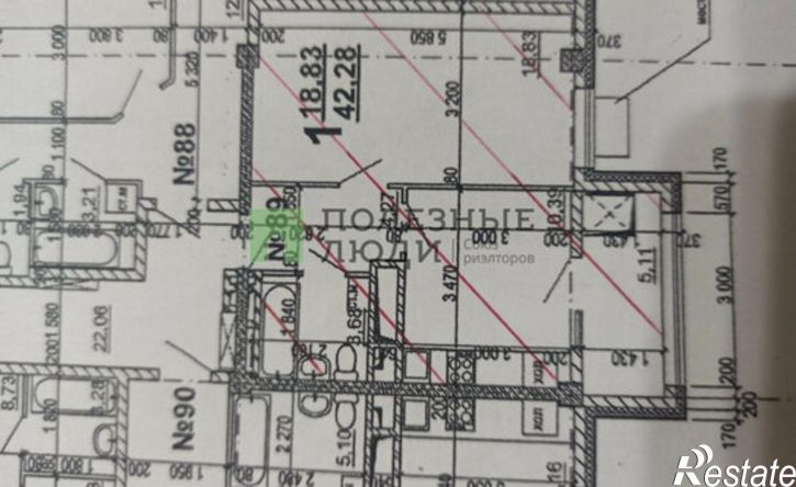 1-комн квартира улица Чапаева, 14А,  д. 14А