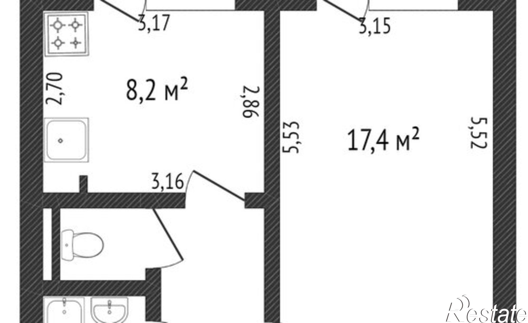 Купить квартиру за 3 730 000 рублей на бульвар Юности, 39