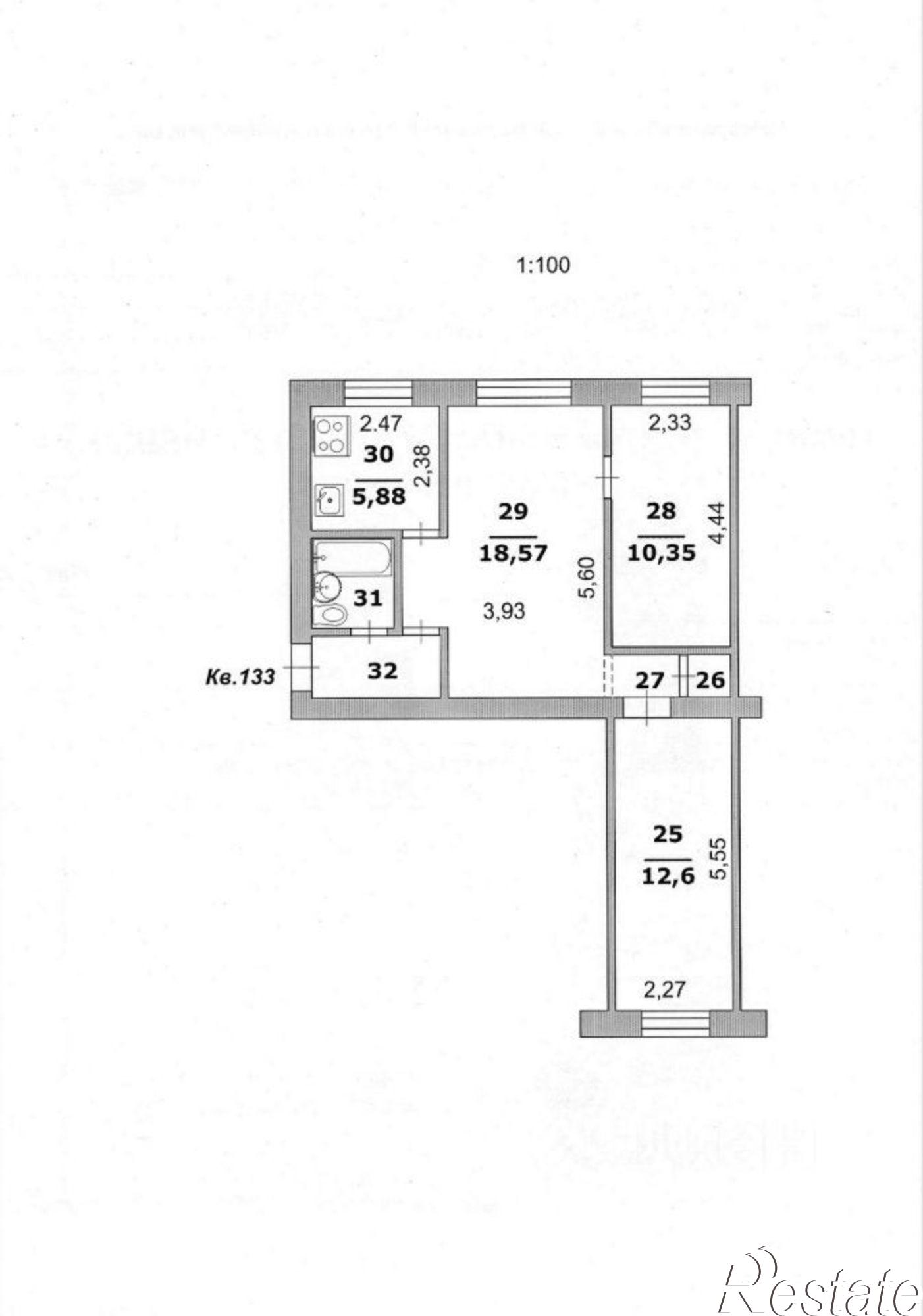 Купить квартиру за 6 950 000 рублей на проспект Славы, 76/9