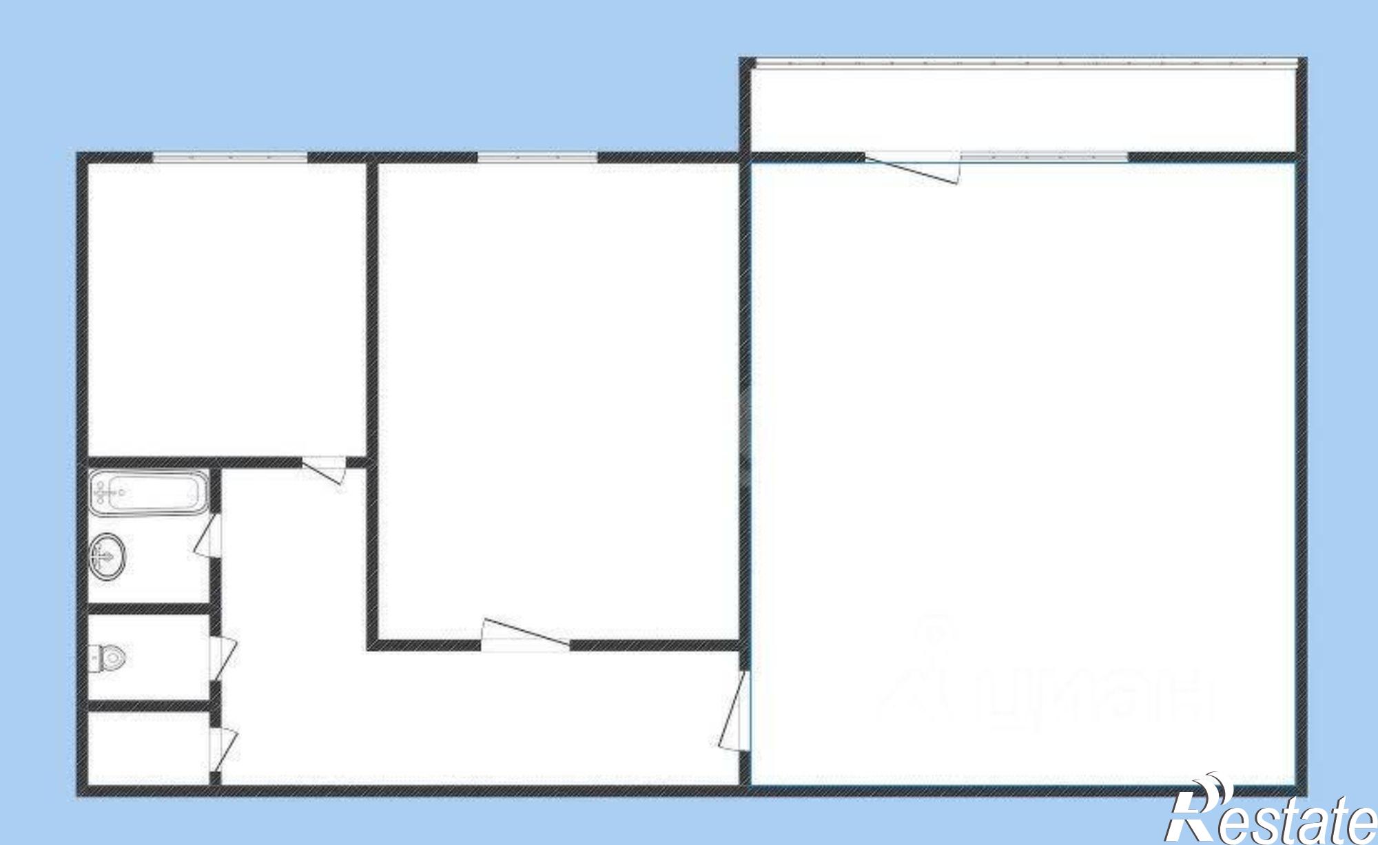 Купить квартиру за 3 000 000 рублей на улица Серафимовича, 66