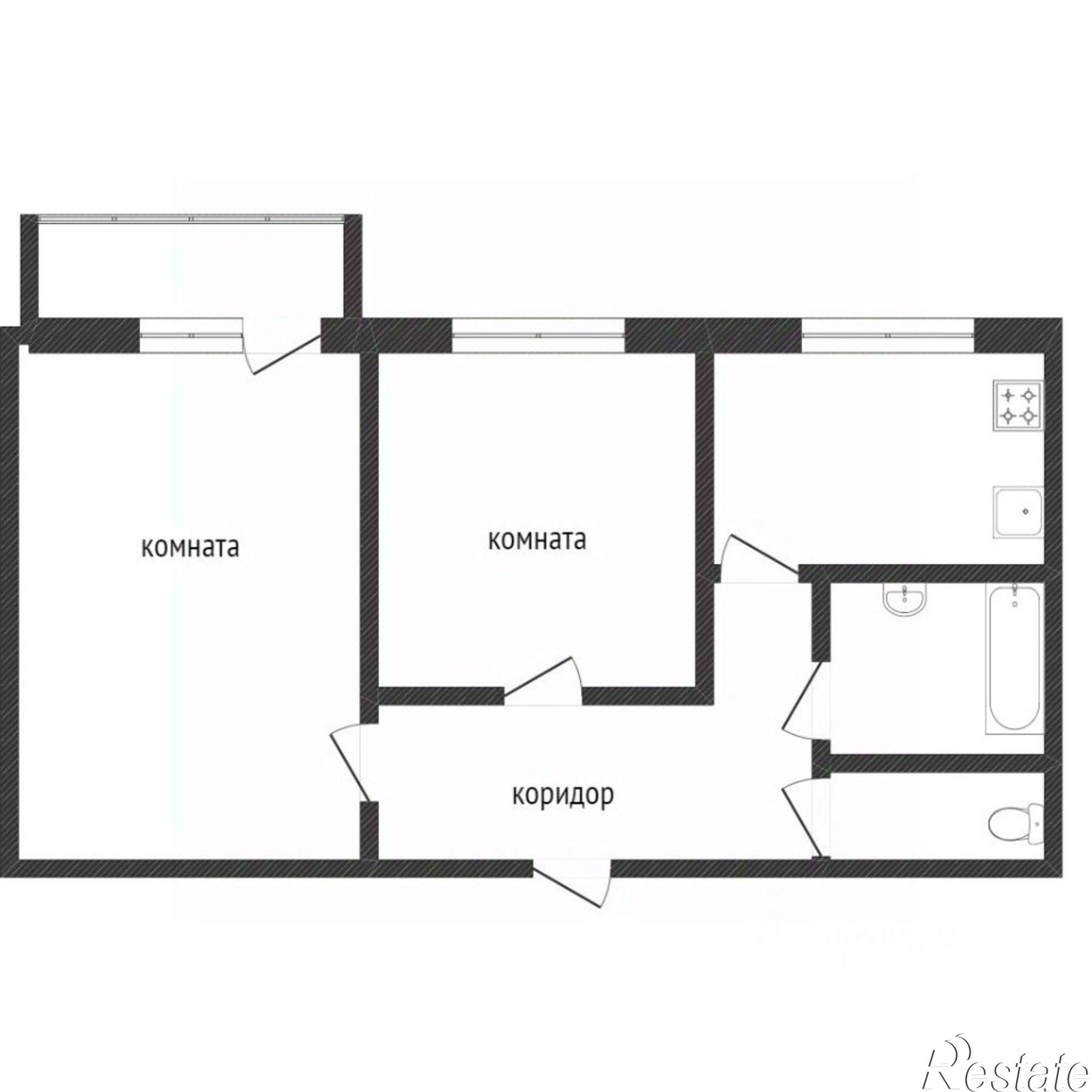 Купить квартиру за 3 900 000 рублей на улица Макаренко, 1В
