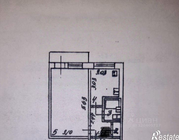 1-комн квартира улица Губкина, 10,  д. 10