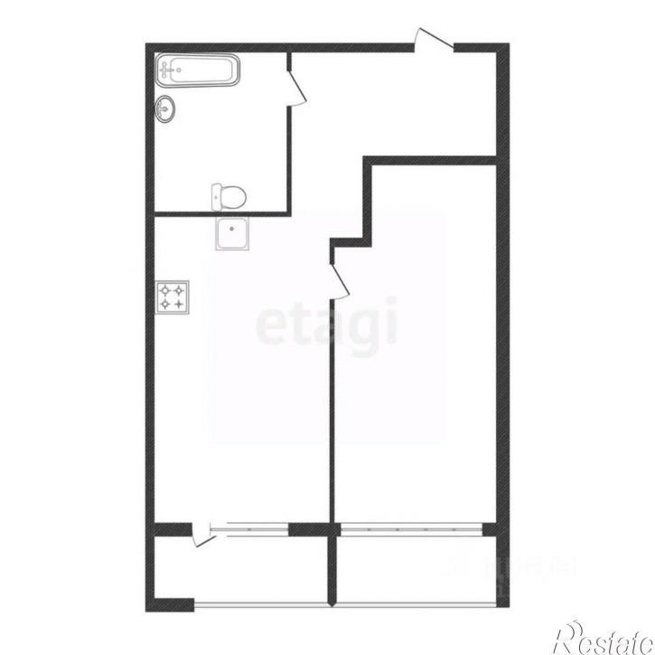 1-комн квартира Архиерейская улица, 5А,  д. 5А