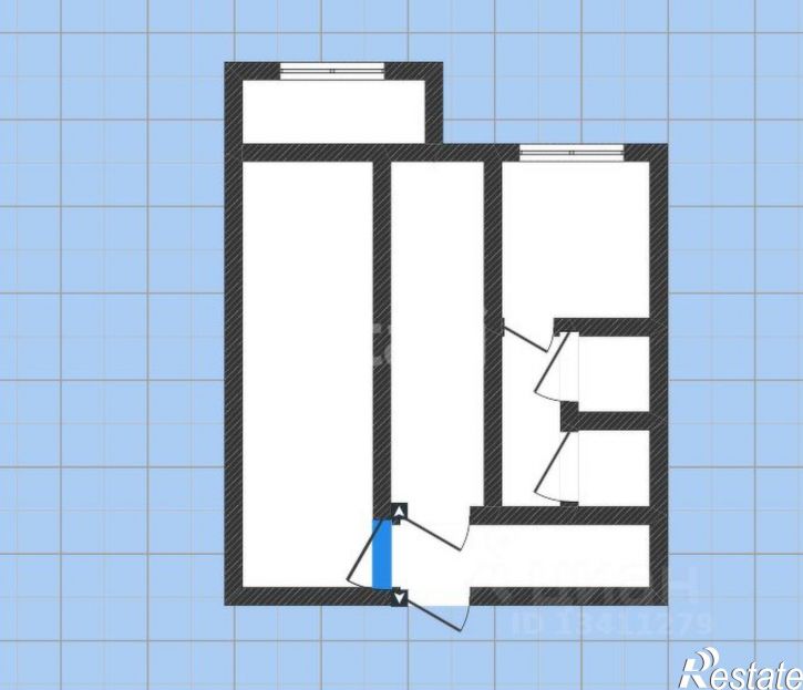 2-комн квартира 1-й Мичуринский переулок, 18,  д. 18