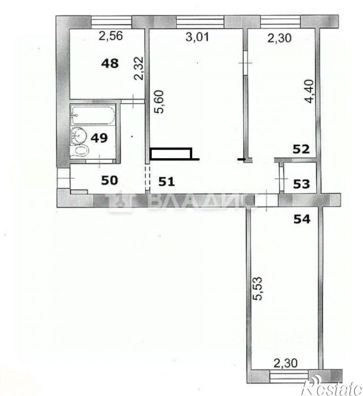 3-комн квартира улица Чехова, 24,  д. 24