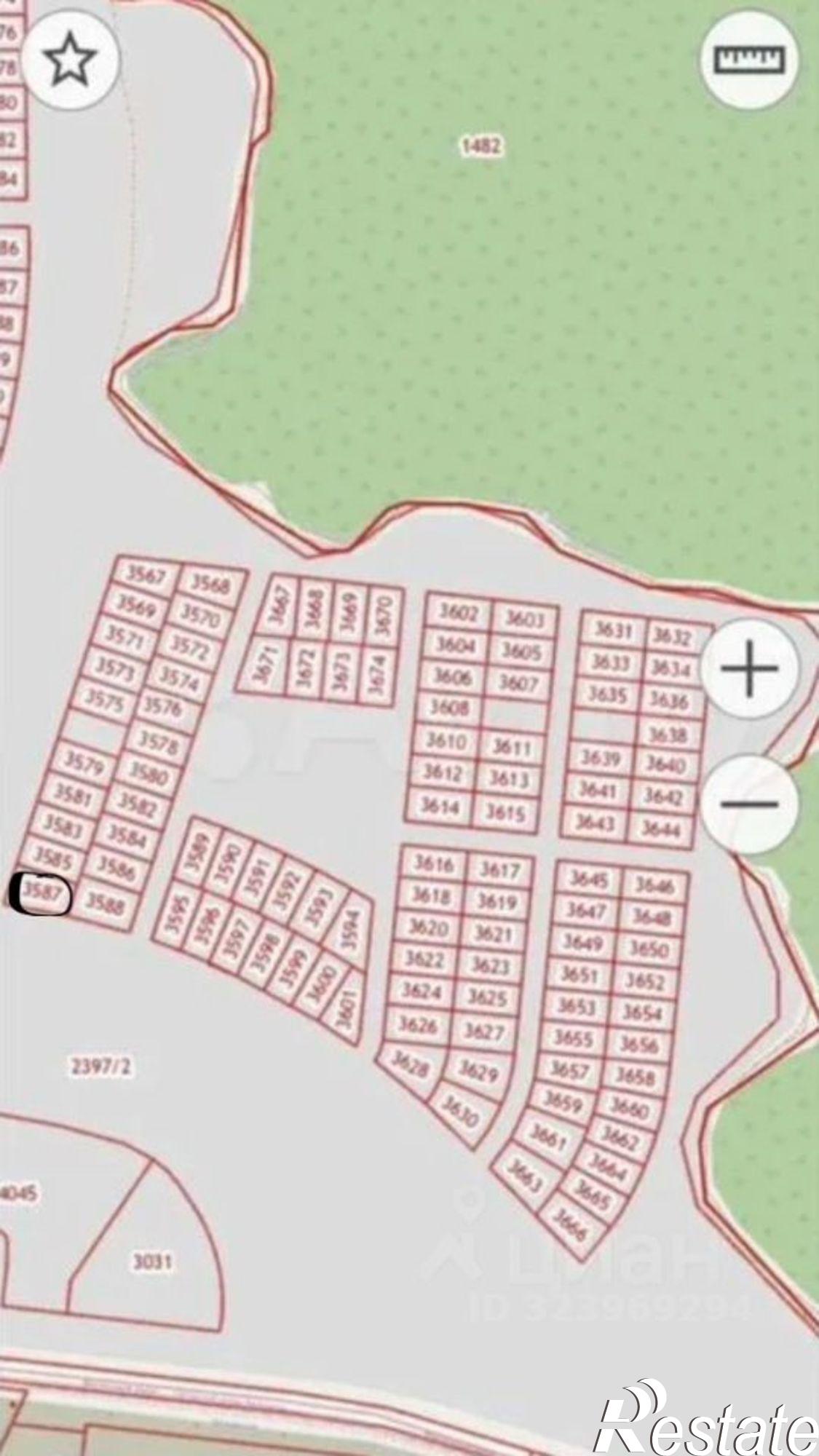 Купить землю, земельный участок за 2 400 000 рублей на улица Виктора Лосева, 15