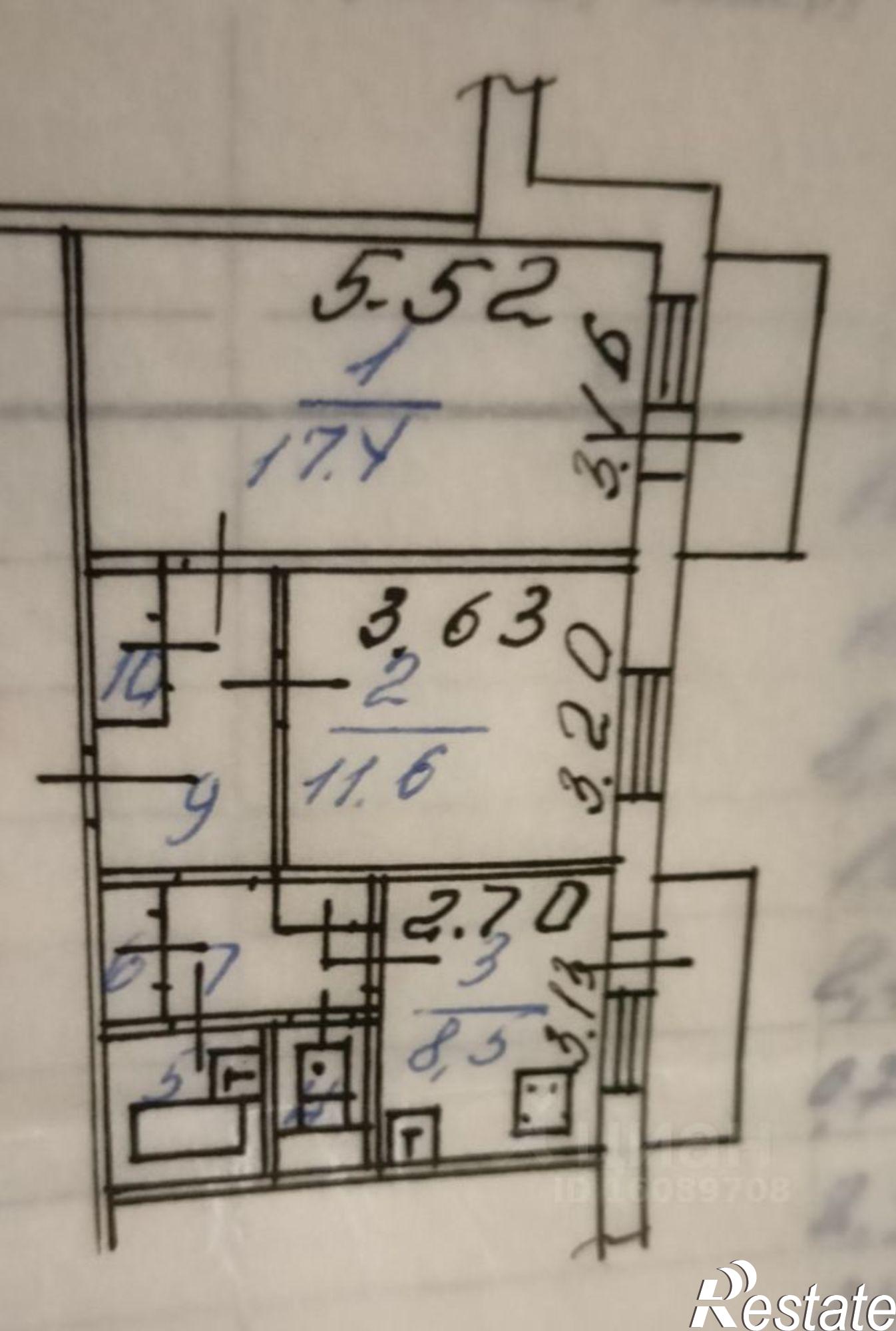 Купить квартиру за 6 400 000 рублей на ул Менделеева, 8а