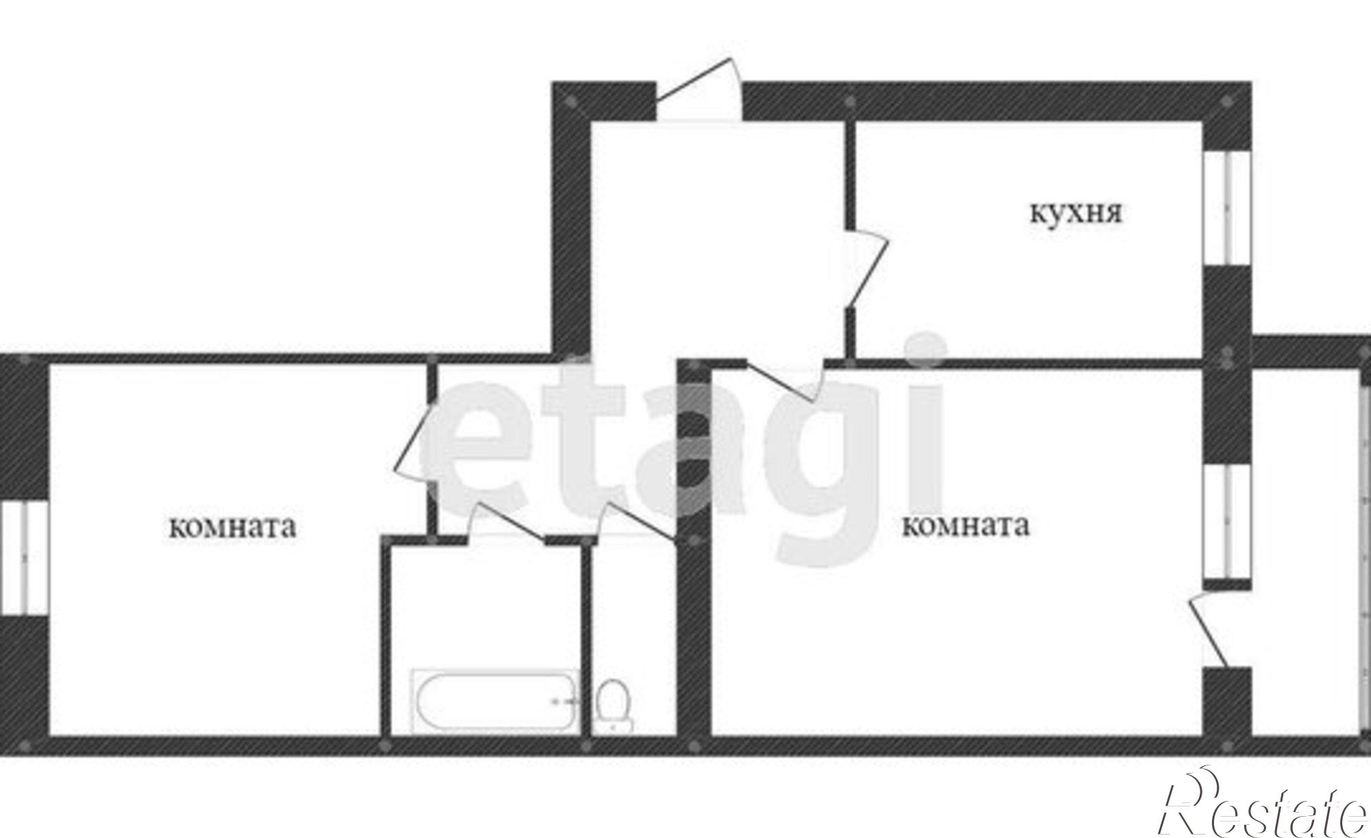 Купить квартиру за 6 700 000 рублей на улица Губкина, 38Б