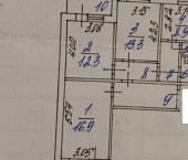 3-комн, 73кв м, этаж 4/10 б-р Юности, 21