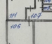 2-комн, 47кв м, этаж 4/5 улица Костюкова, 23