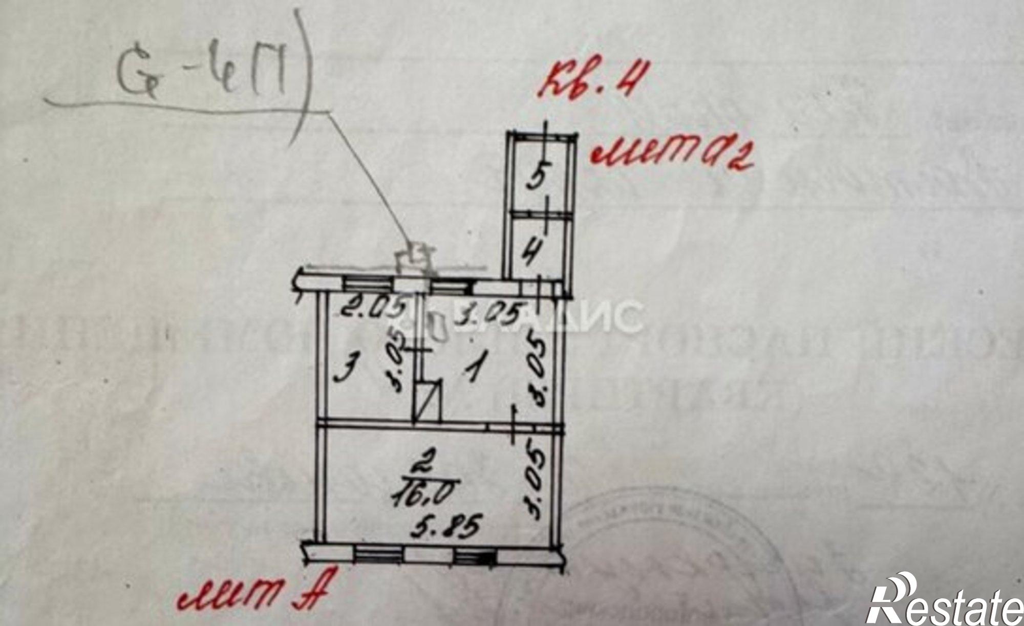 Купить квартиру за 2 000 000 рублей на переулок К.Заслонова, 12А