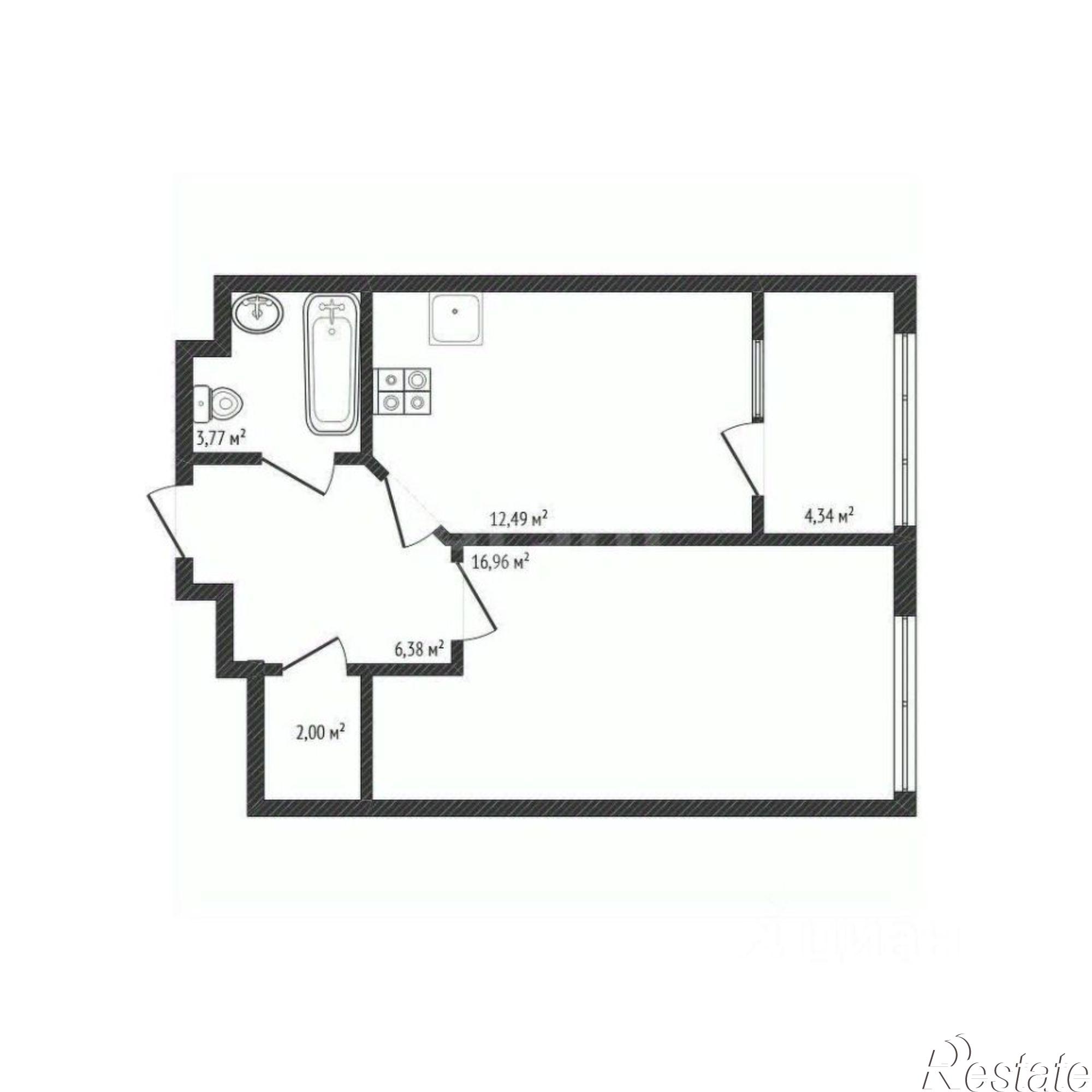 Купить квартиру за 6 850 000 рублей на улица Белгородского Полка, 78