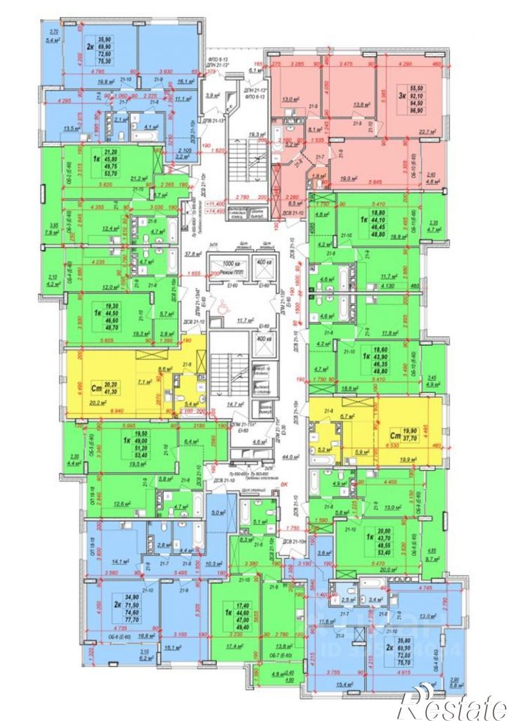 1-комн квартира в новом доме пр-кт Б.Хмельницкого, 56,  д. 56