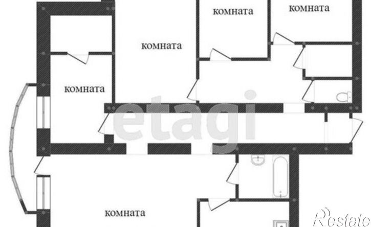 5-комн квартира ул Победы, 165,  д. 165