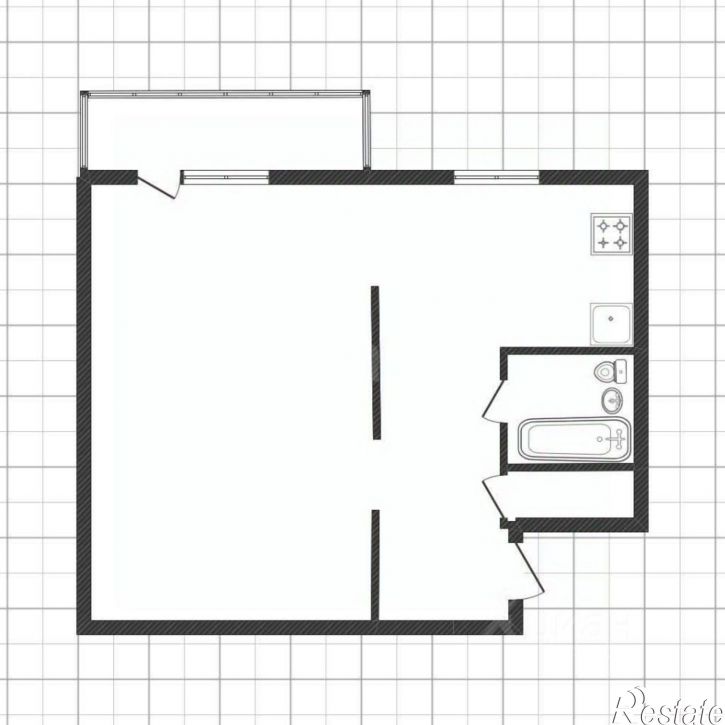 1-комн квартира Свято-Троицкий б-р, 38,  д. 38