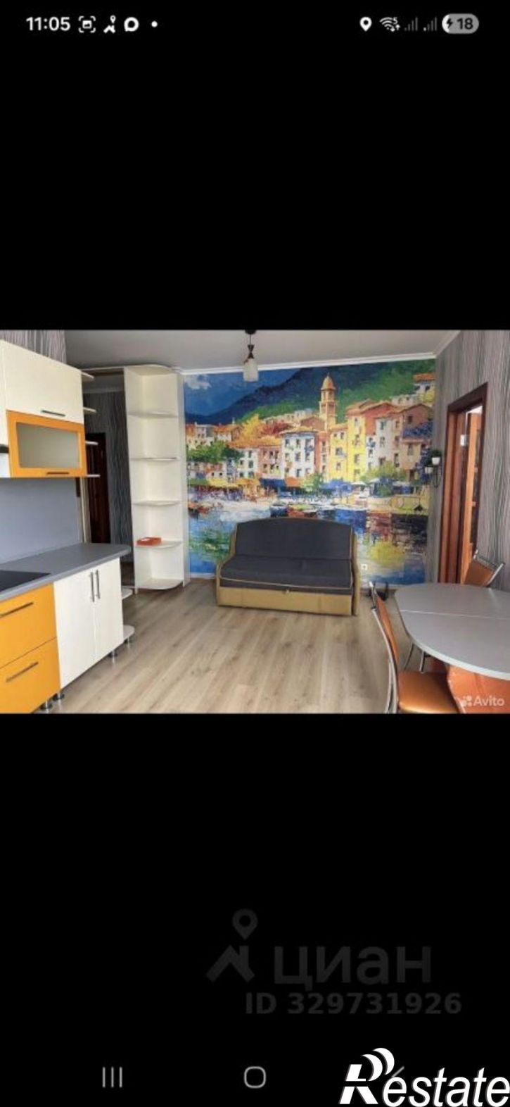 1-комн квартира ул Попова, 102,  д. 102