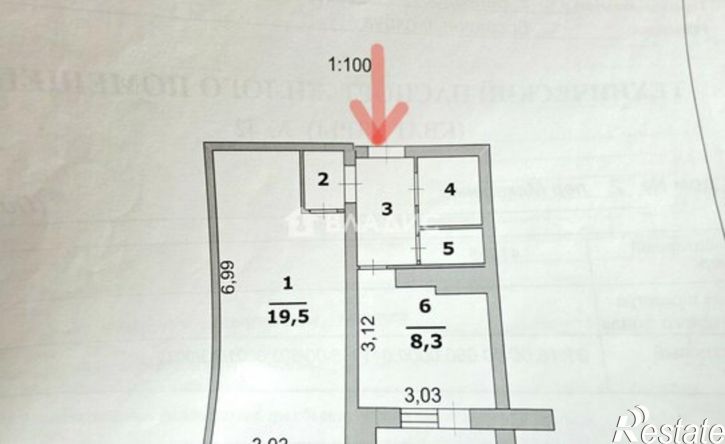 1-комн квартира переулок Макаренко, 2,  д. 2
