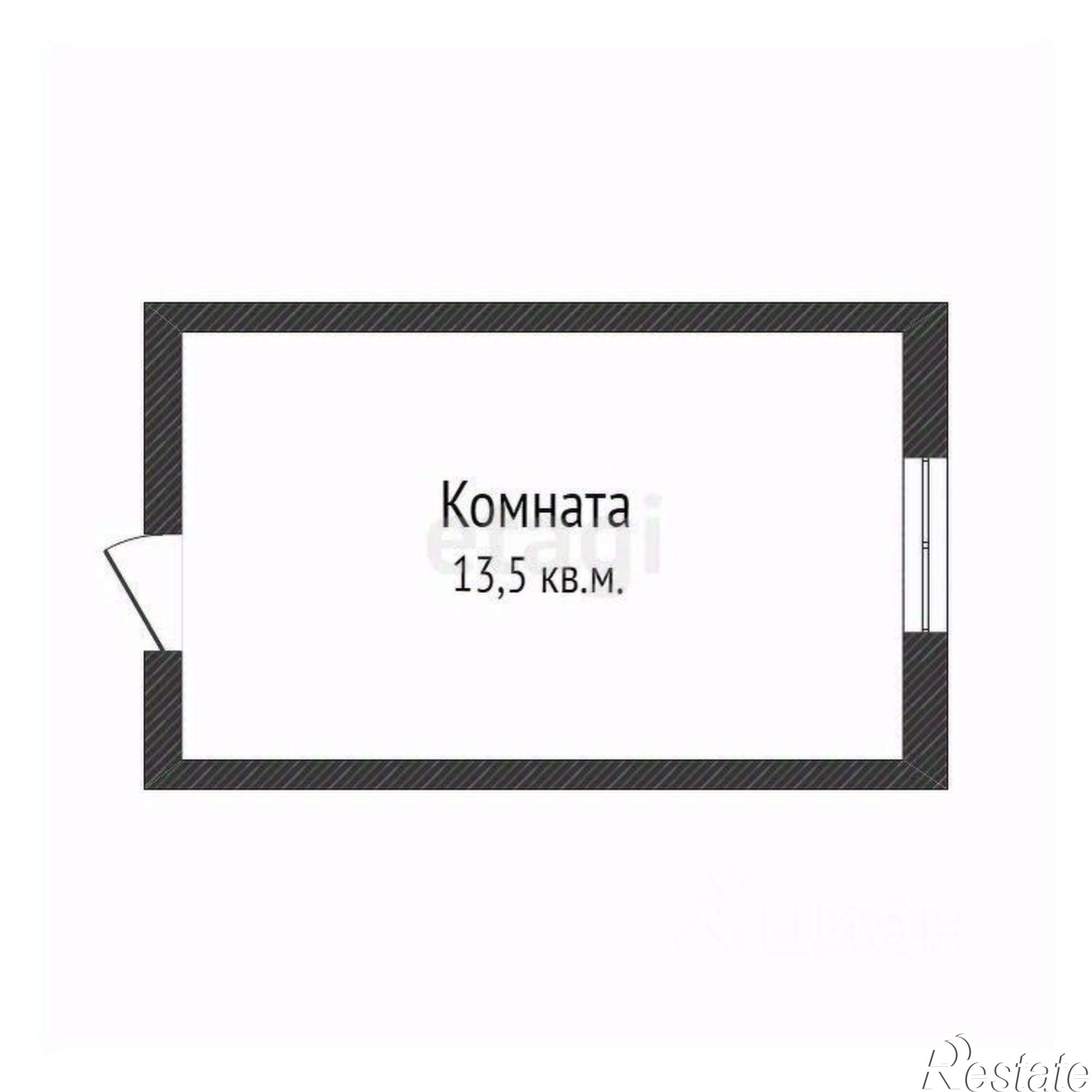 Купить комнату за 1 580 000 рублей на Преображенская улица, 78А