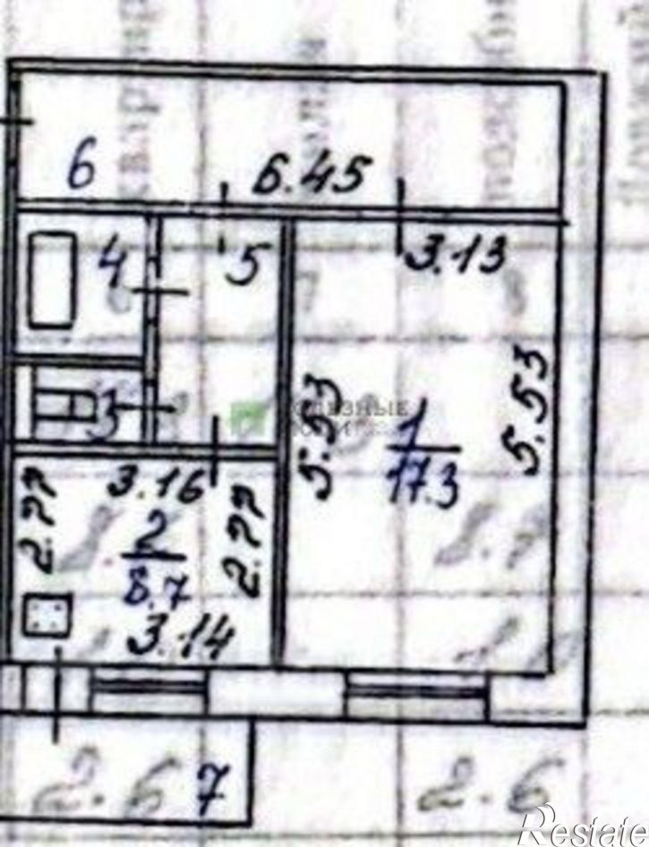 1-комн квартира улица Челюскинцев, 58А,  д. 58А