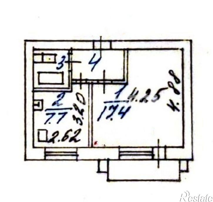 1-комн квартира улица Машковцева, 29,  д. 29