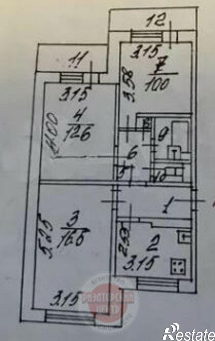 3-комн квартира ул Губкина, 17,  д. 17
