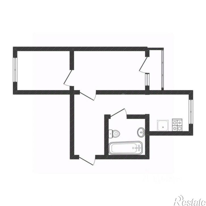 2-комн квартира улица 3 Интернационала, 39,  д. 39