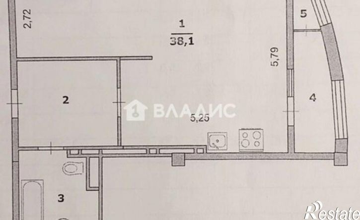 1-комн квартира Народный бульвар, 3А,  д. 3А