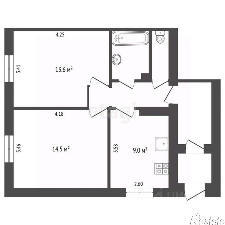 2-комн квартира Красная улица, 11,  д. 11
