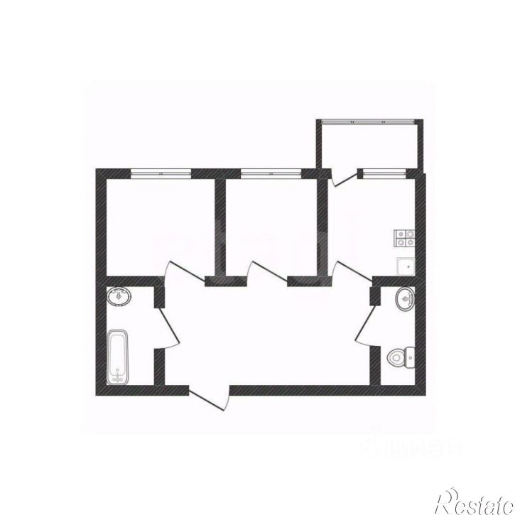 2-комн квартира ул Садовая, 118ж,  д. 118ж