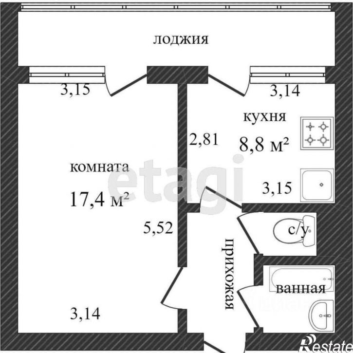 1-комн квартира б-р Юности, 27,  д. 27