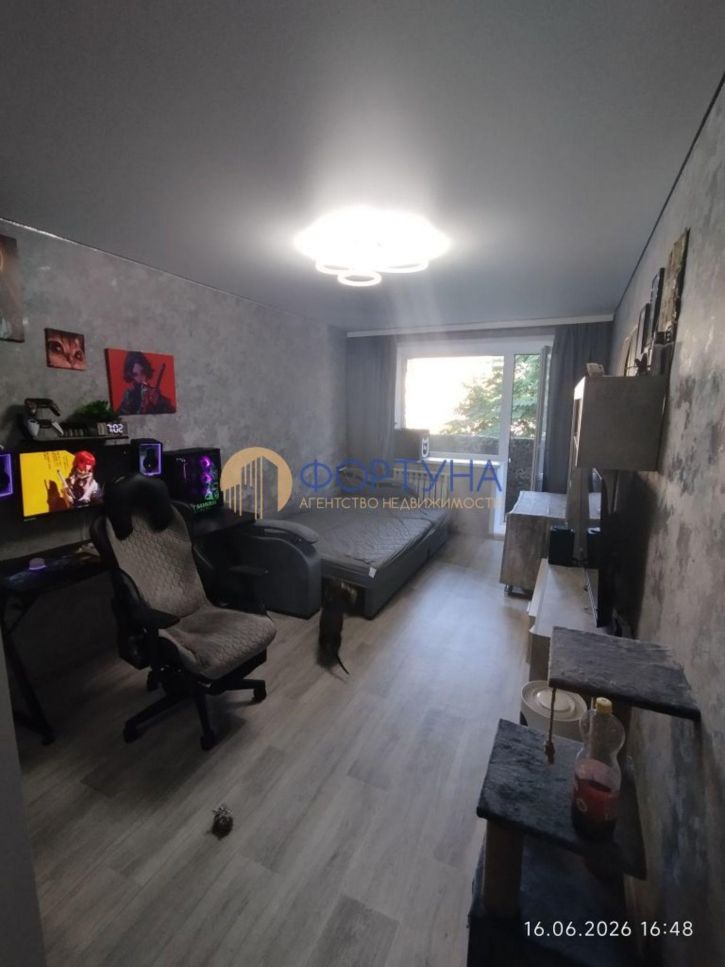 1-комн квартира Попова ул, 68А