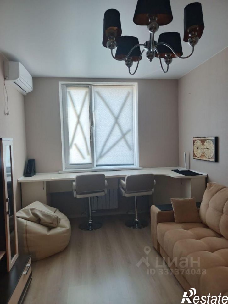 1-комн квартира улица Попова, 35Д,  д. 35Д