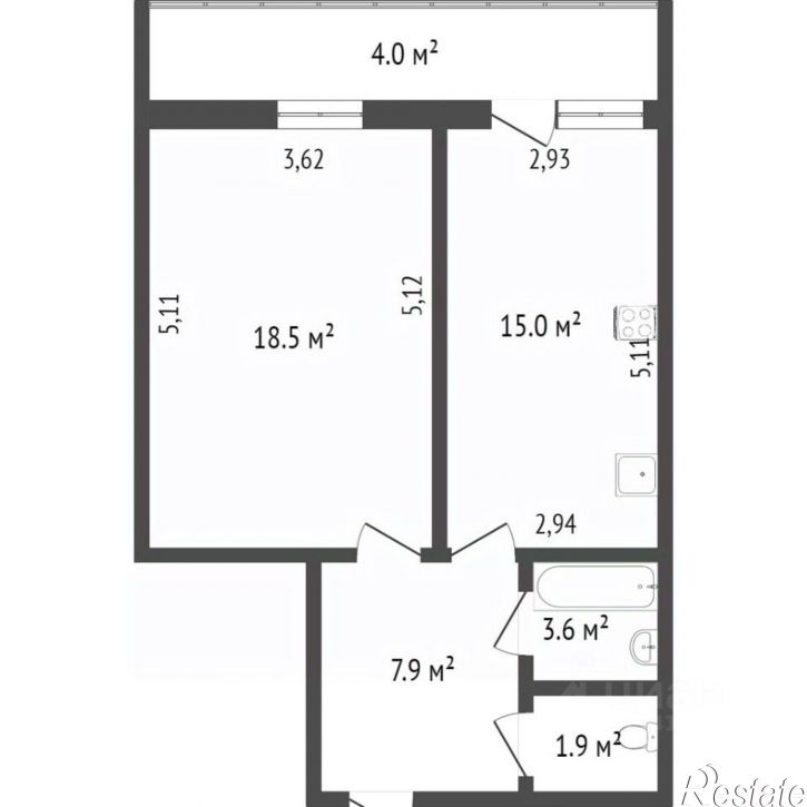 1-комн квартира б-р Юности, 31,  д. 31