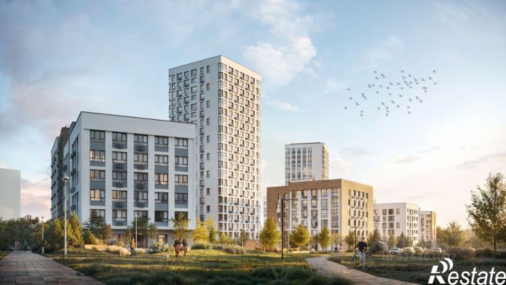 2-комн квартира в новом доме ЖК Жемчужина
