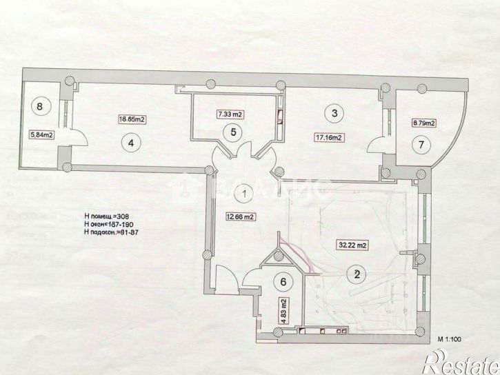 3-комн квартира ул Костюкова, 36б,  д. 36б