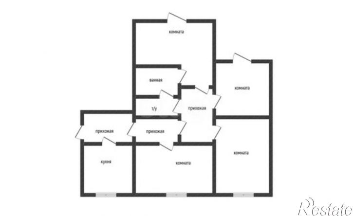 4-комн квартира ул 5 Августа, 2,  д. 2