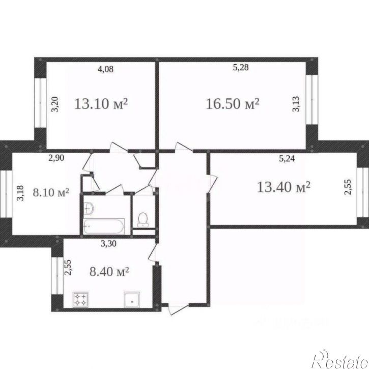 4-комн квартира бульвар Юности, 10,  д. 10