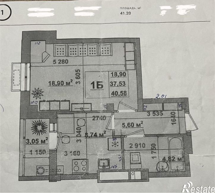 1-комн квартира ул Виктора Лосева, 23,  д. 23