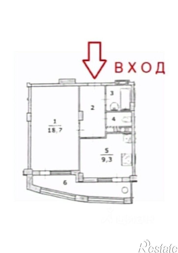 1-комн квартира ул Демьяна Бедного, 24,  д. 24