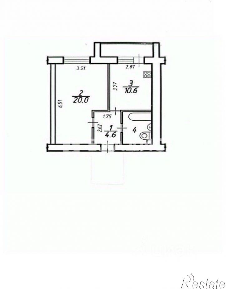 1-комн квартира ул Николая Чумичова, 129,  д. 129
