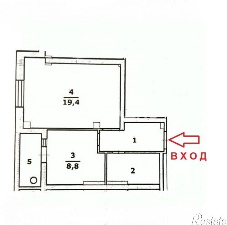 1-комн квартира ул Виктора Лосева, 23,  д. 23