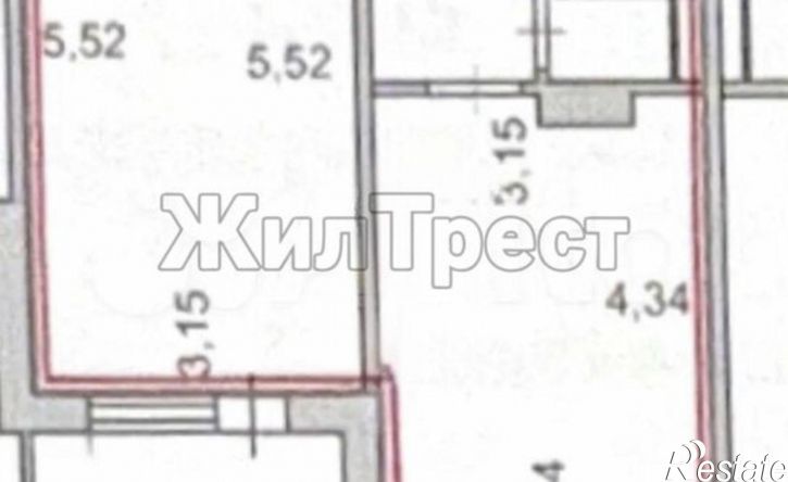 1-комн квартира ул Есенина, 46г,  д. 46г