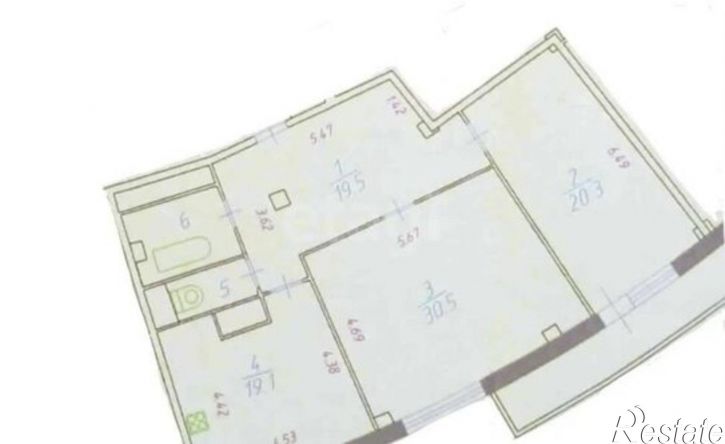2-комн квартира ул Академическая, 23А,  д. 23А