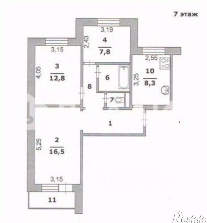 3-комн квартира ул Королева, 23а,  д. 23а