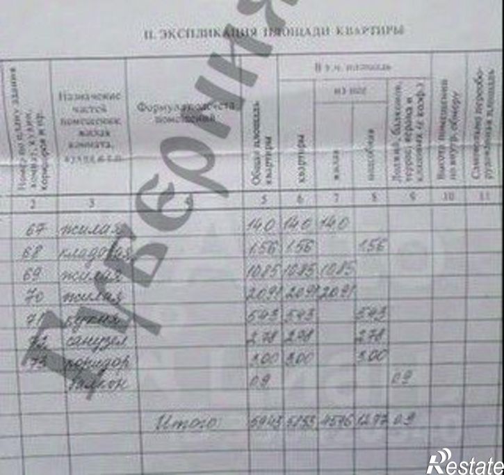 3-комн квартира