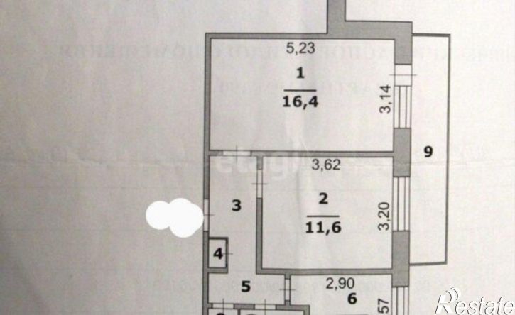 2-комн квартира улица Губкина, 25,  д. 25