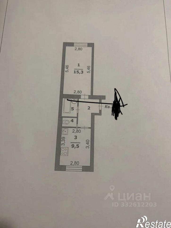 1-комн квартира ул Большетроицкая, 32,  д. 32