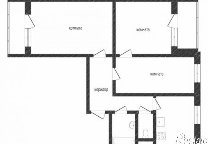 3-комн квартира ул Буденного, 14б,  д. 14б