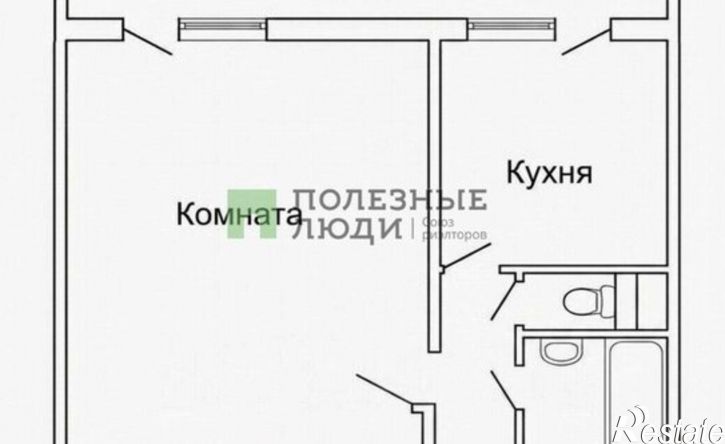 1-комн квартира ул Есенина, 36,  д. 36