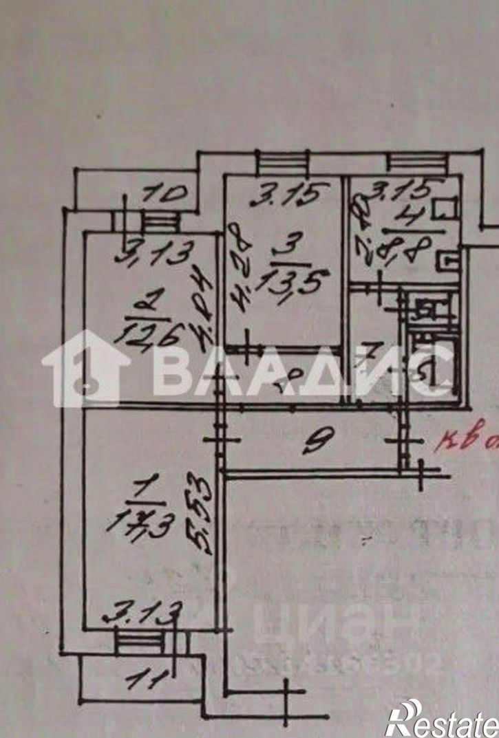 3-комн квартира б-р Юности, 21 1,  д. 21 1,  к. 1